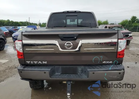 2018 Nissan Titan Sv из США, поврежденный, VIN 1N6AA1E51JN509060
